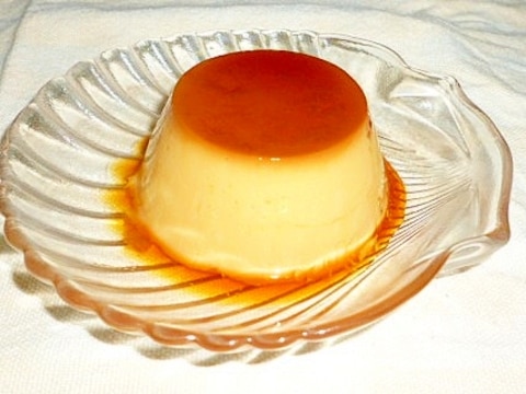 圧力鍋で作る 基本のプリン♪